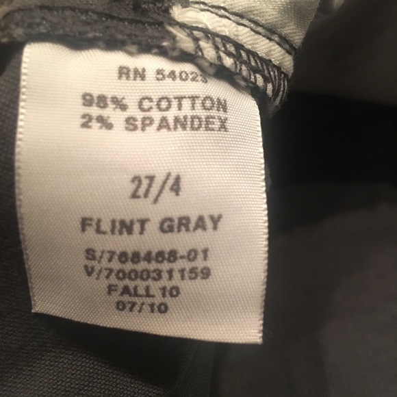 ☑️ GAP dark grey corduroy skirt, size 27/4 - Picture 5 of 5